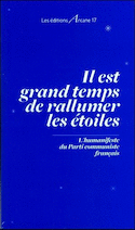 Il est grand temps de rallumer les etoiles